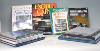 COLLECTION OF AUTOMOTIVE BOOKS