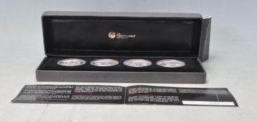 COLLECTION OF PERTH MINT KINGS OF THE ROAD SILVER COINS