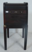 1940’S VINTAGE RETRO FACTORY INDUSTRIAL ROLL TOP FILING CABINET