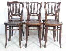SIX 1920’S MICHAEL THONET BENTWOOD CAFE / DINING CHAIRS