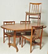 1960’S TEAK WOOD G-PLAN DINING TABLE AND CHAIRS