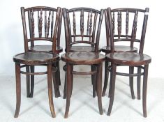 SIX 1920’S MICHAEL THONET BENTWOOD CHAIR / DINNING CHAIRS