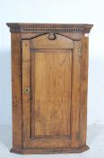 ANTIQUE 19TH CENTURY VICTORIAN OAK CORNER CUPBOARD