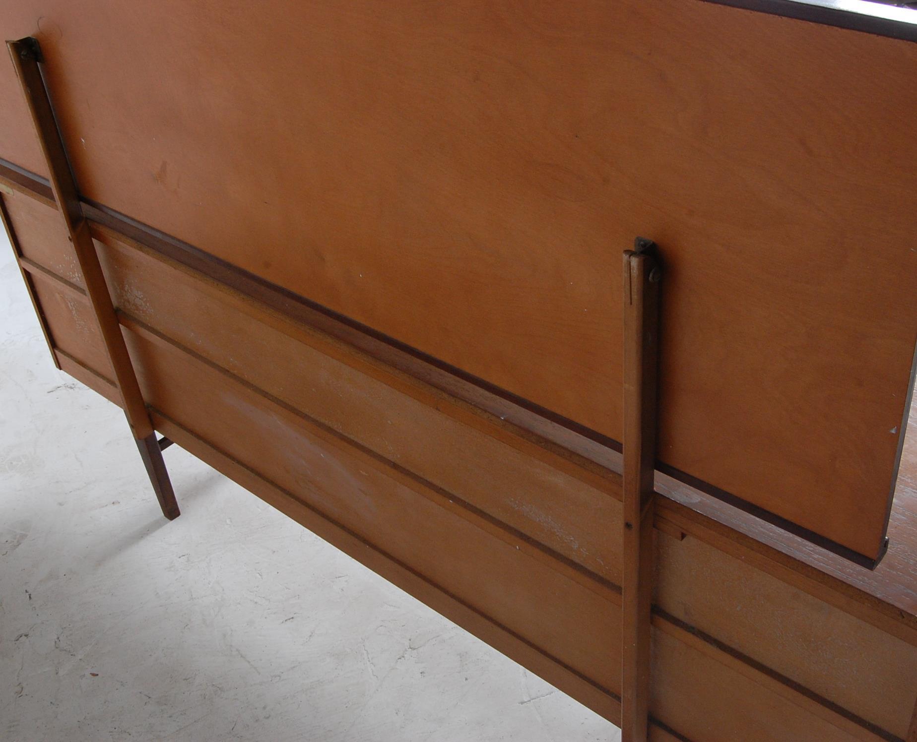 VINTAGE RETRO TEAK WOOD DRESSING TABLE - Image 6 of 6