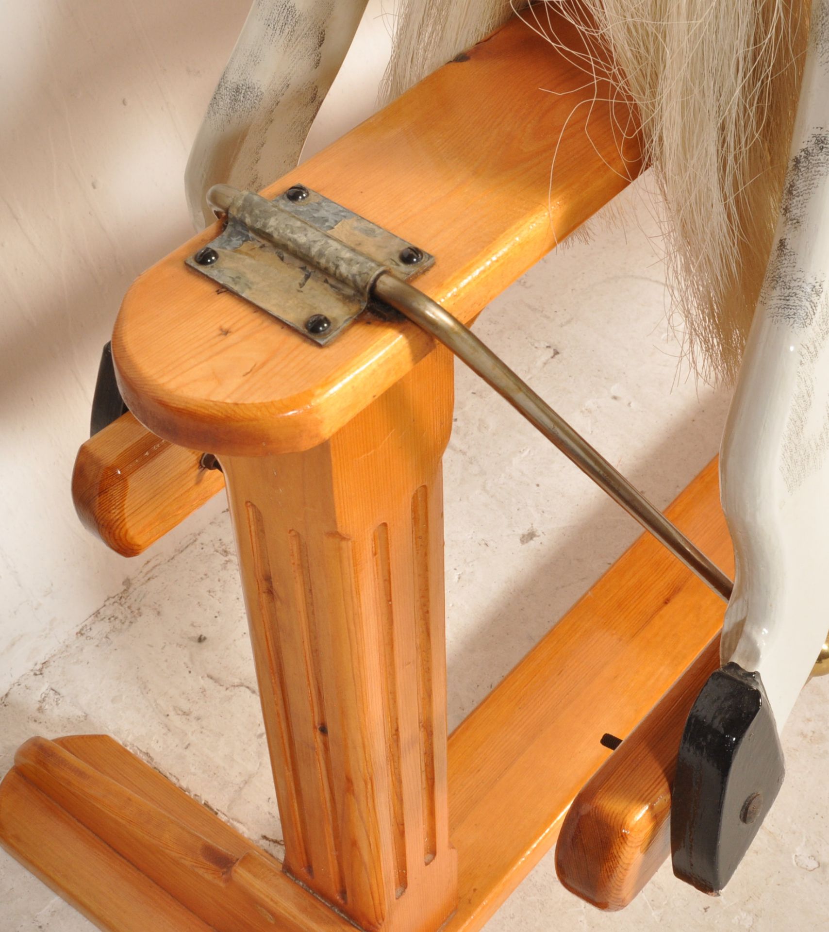 VICTORIAN STYLE WOODEN ROCKING HORSE - Image 7 of 7