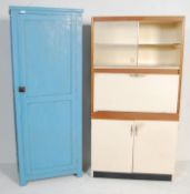 TWO VINTAGE RETRO 1950’S KITCHEN CUPBOARDS