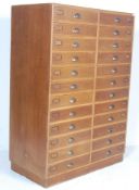 LARGE IMPRESSIVE EARLY 20TH CENTURY VINTAGE MUSEUM SPECIMEN CABINET