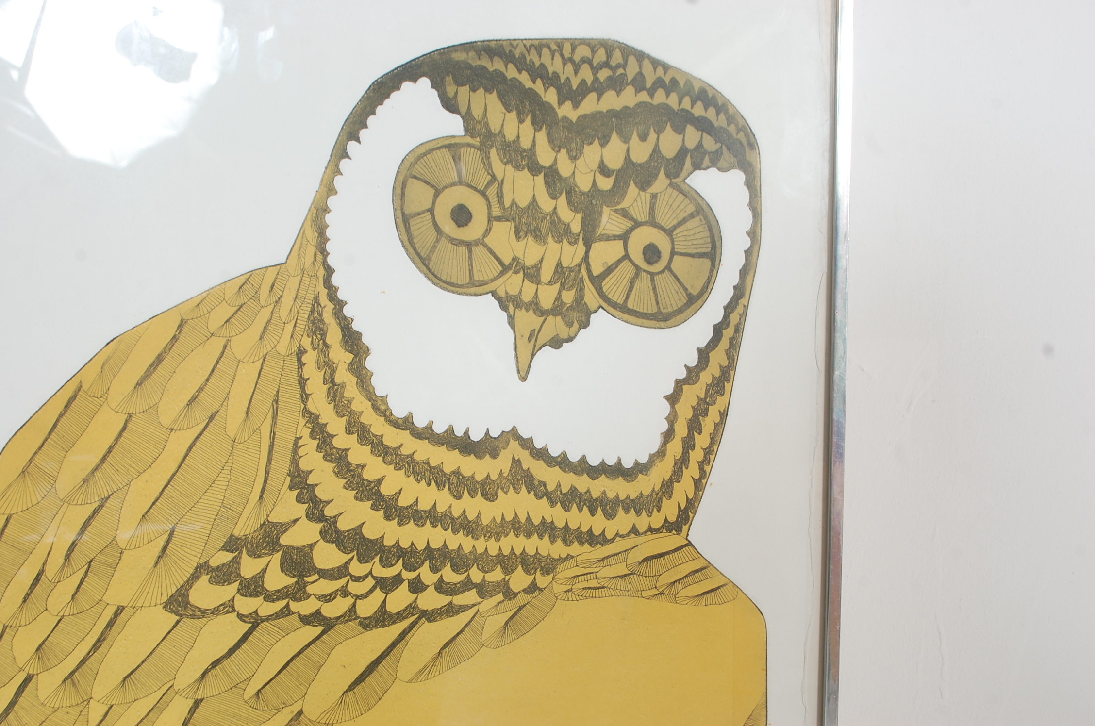 KAREN USBORNE - ABSTRACT OWL LIMITED EDITION - Image 3 of 6
