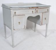 LATE 19TH CENTURY VICTORIAN SHABBY CHIC DRESSING TABLE DESK