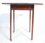 19TH CENTURY VICTORIAN MAHOGANY GAMING TABLE / OCCASIONAL TABLE