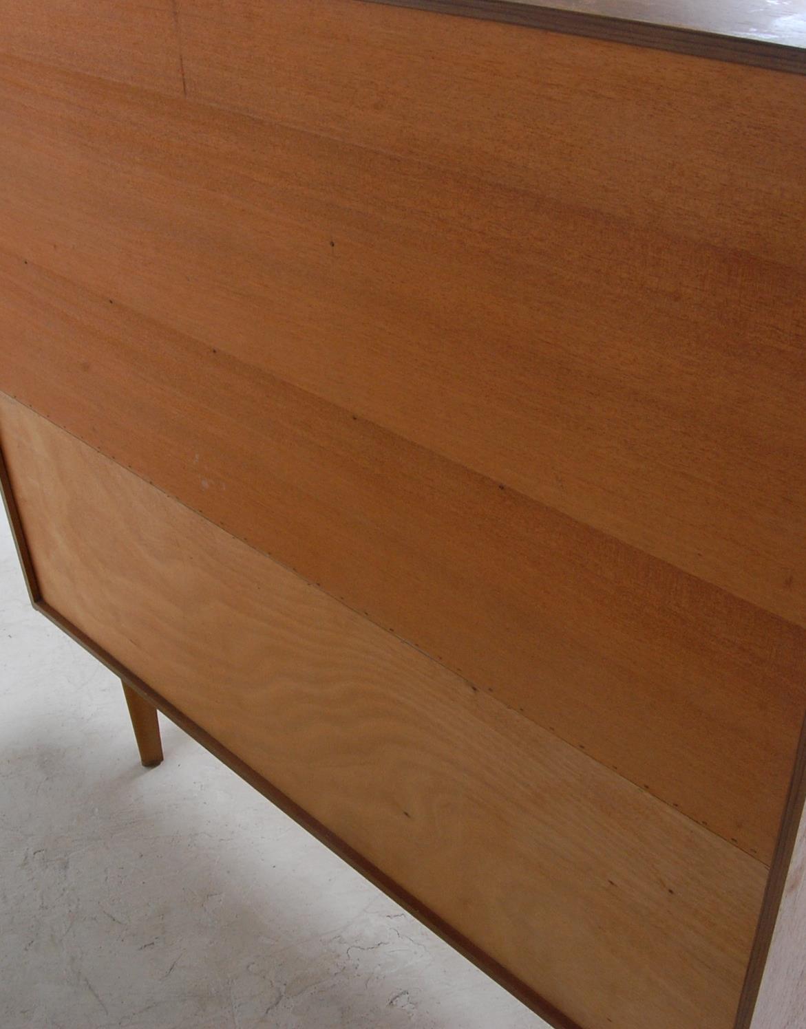 RETRO VINTAGE LATE 20TH CENTURY TEAK HIGHBOARD - Image 6 of 6