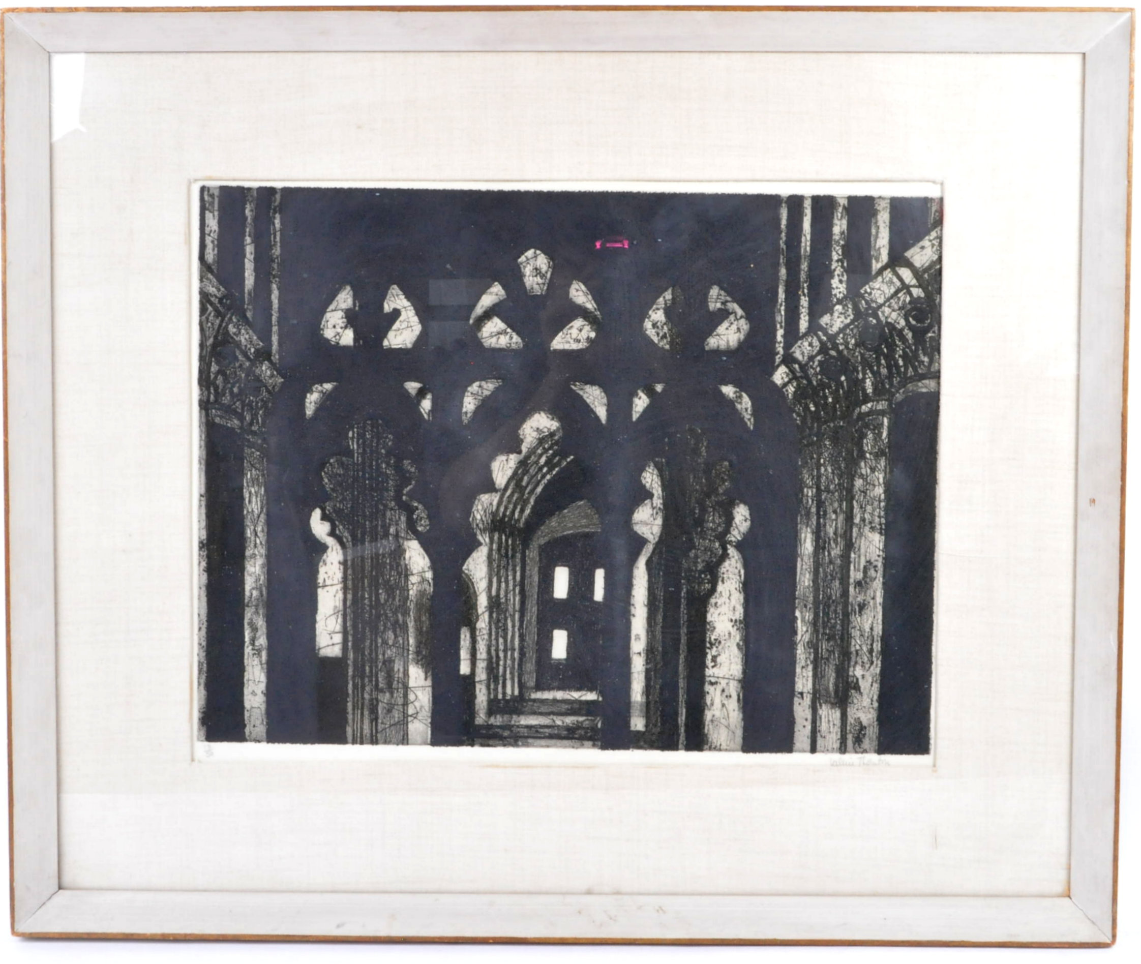 VALERIE THORNTON - CORDOVA / CORDOBA MOSQUE 1957 SIGNED