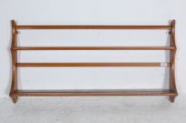 ERCOL GOLDEN DAWN BOOK SHELF / PLATE RACK