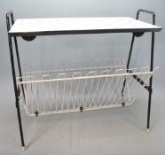 VINTAGE 1960'S MAGAZINE RACK COFFEE TABLE