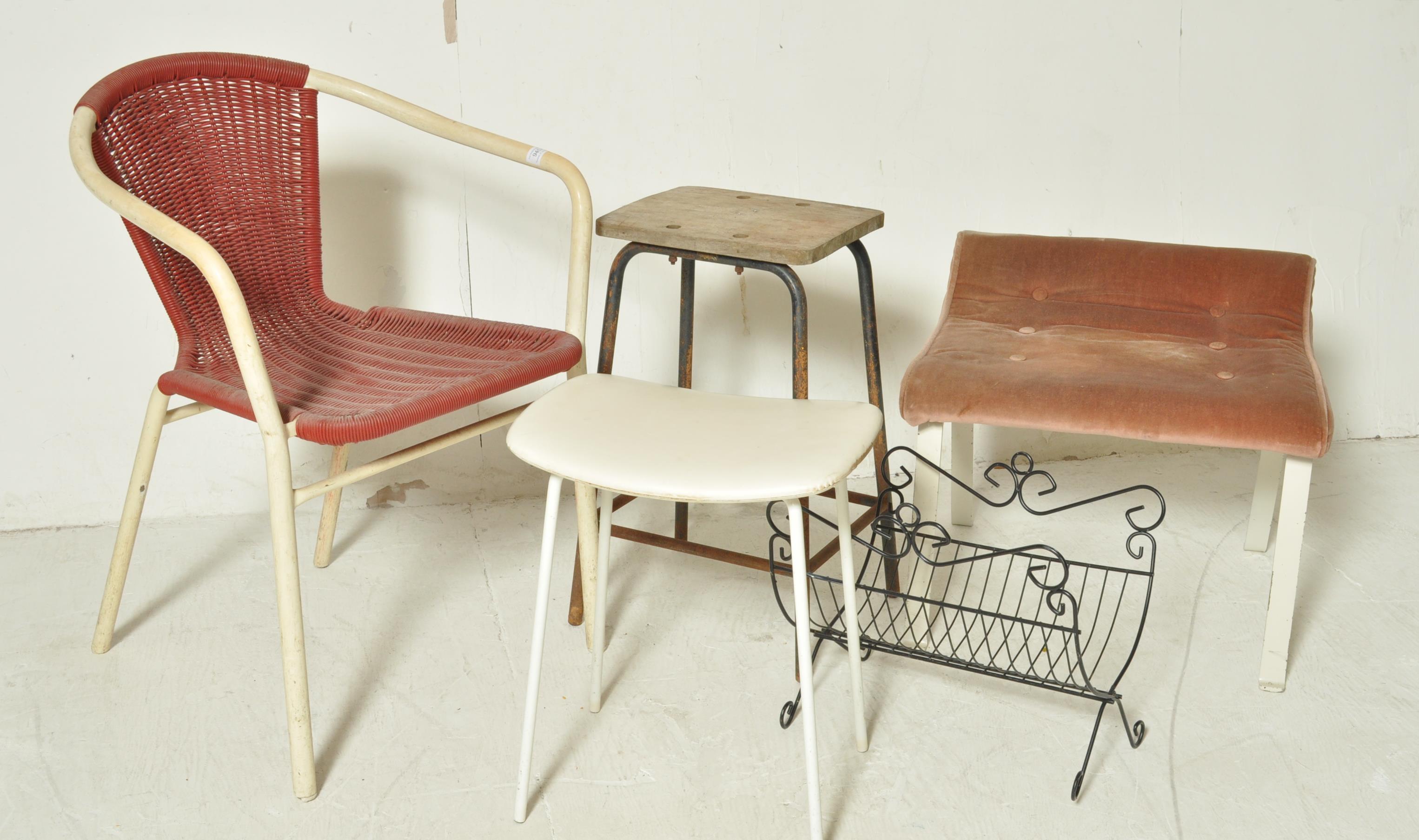 GROUP OF MID 20TH CENTURY FURNITURE