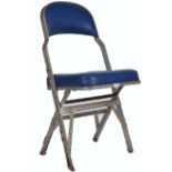 VINTAGE HEAVY DUTY INDUSTRIAL EVENTS METAL FOLDING CHAIR