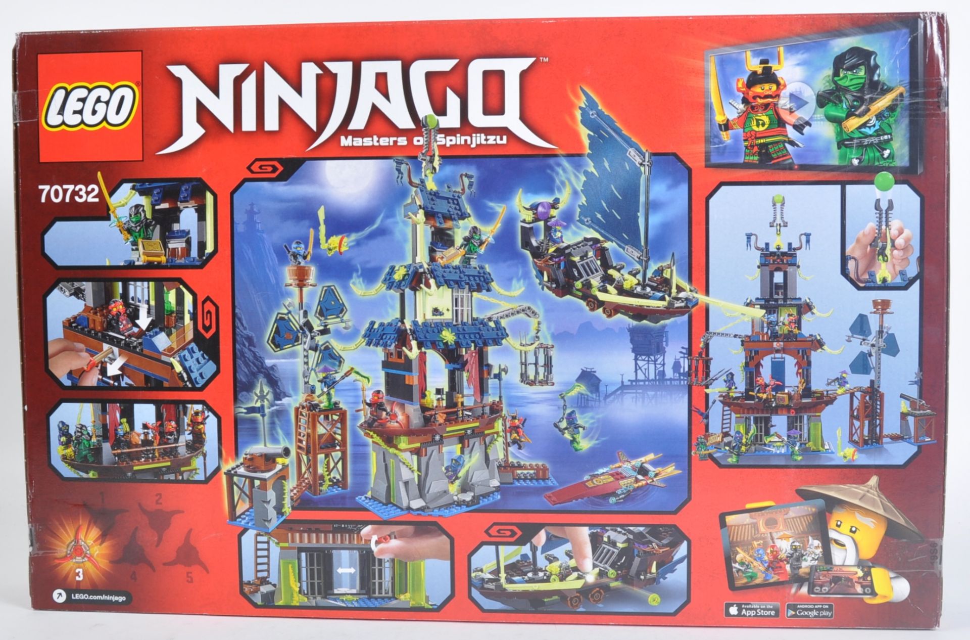 LEGO SET - LEGO NINJAGO - 70732 - CITY OF STIIX - Bild 2 aus 4