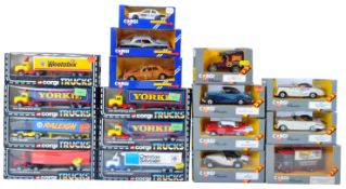 COLLECTION OF ASSORTED VINTAGE CORGI DIECAST MODEL CARS & LORRIES