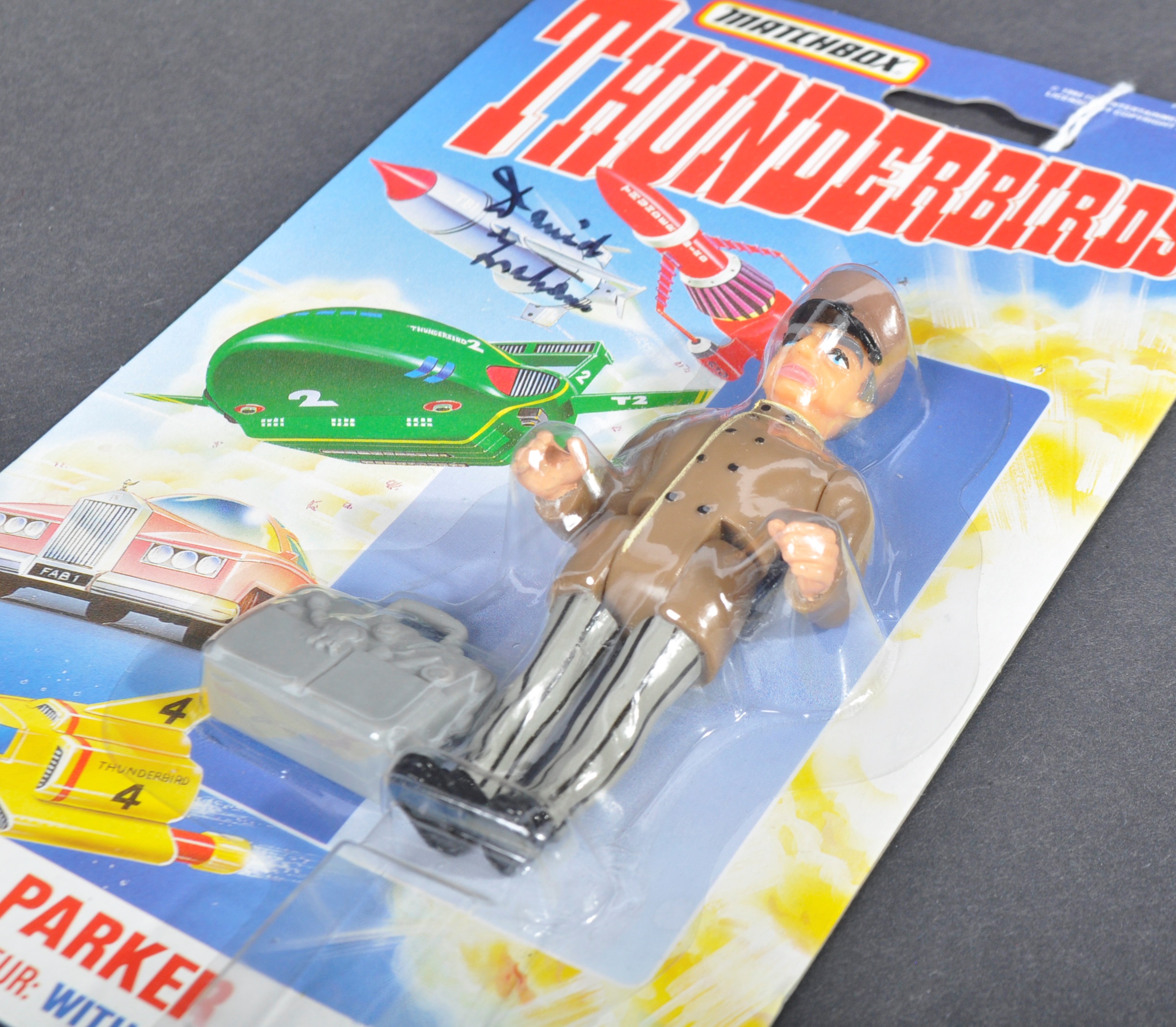 THUNDERBIRDS - GERRY ANDERSON - DAVID GRAHAM SIGNED ACTION FIGURE - Image 2 of 4