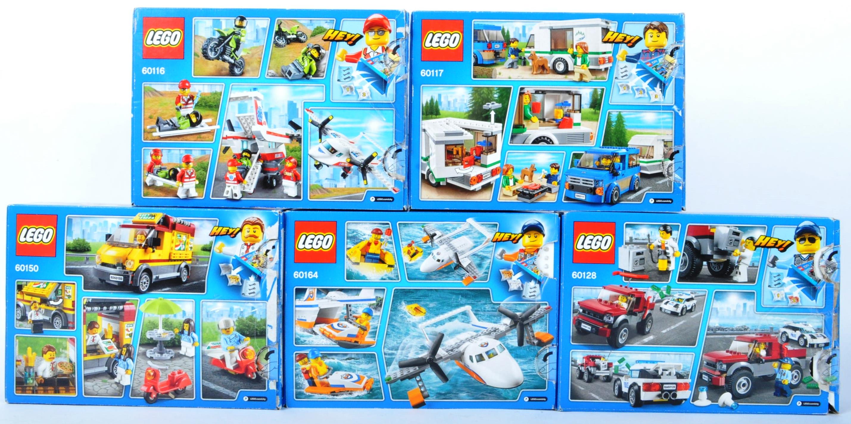 LEGO SETS - LEGO CITY - 60116 -60117 - 60128 - 60150 - 60164 - Image 2 of 3