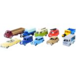 COLLECTION OF VINTAGE RESTORED DINKY & CORGI TOYS DIECAST MODELS