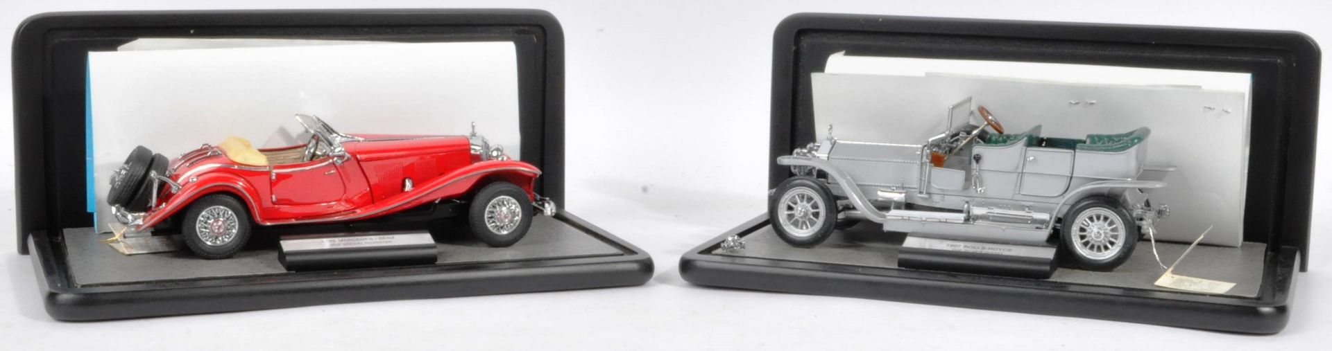 TWO FRANKLIN MINT 1/24 SCALE PRECISION DIECAST MODELS