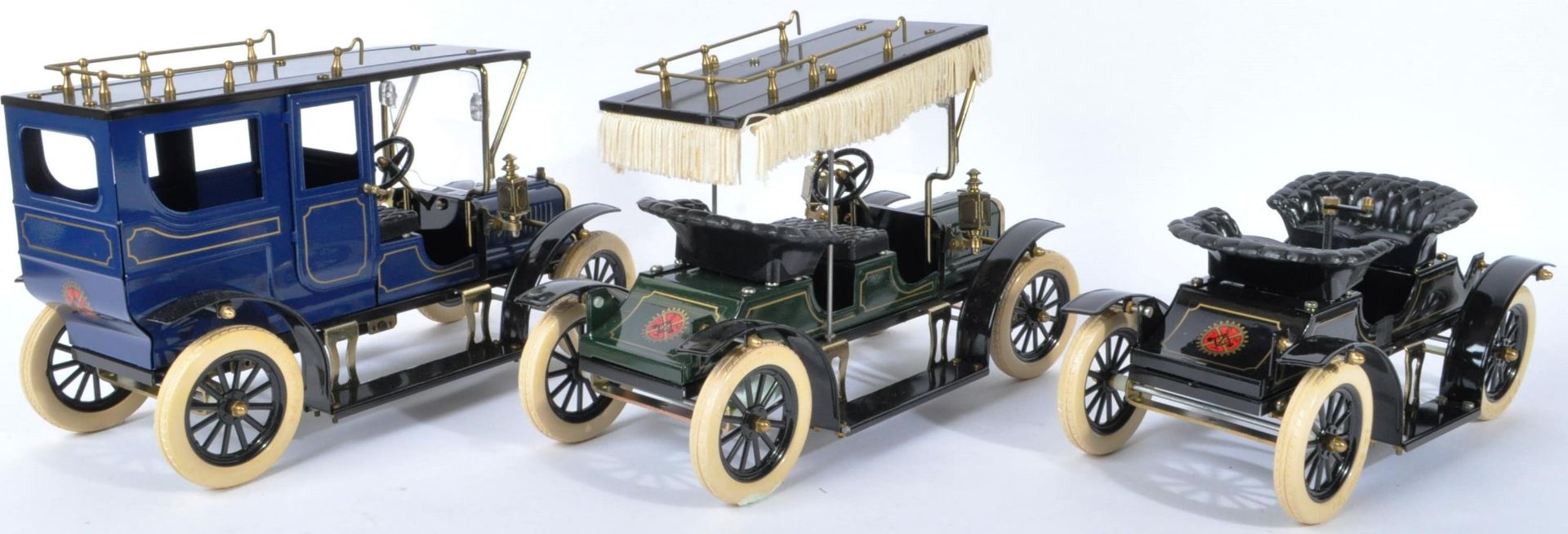 JAN BLENKEN GEORGE CARETTE LARGE SCALE PRESSED TIN MODEL CARS - Bild 5 aus 6