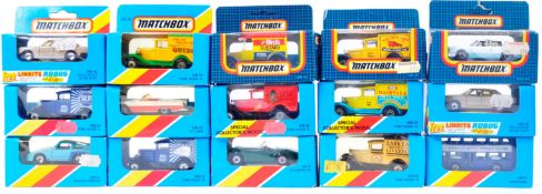 COLLECTION OF X15 VINTAGE MATCHBOX BOXED DIECAST MODELS