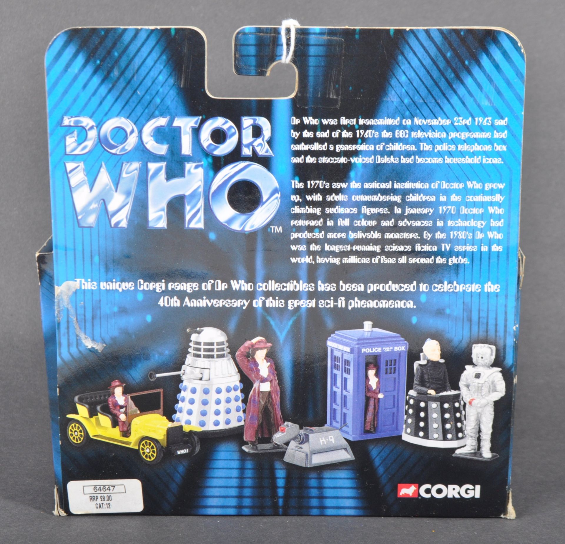 DOCTOR WHO – CORGI - AUTOGRAPHED DIECAST MODEL SET - Bild 5 aus 5