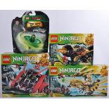 LEGO SETS - LEGO NINJAGO - 70502 / 70503 / 70504 / 70628