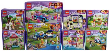 LEGO SETS - LEGO FRIENDS - COLLECTION OF X8 LEGO FRIENDS SETS