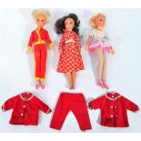 SINDY - COLLECTION OF THREE VINTAGE PEDIGREE SINDY DOLLS