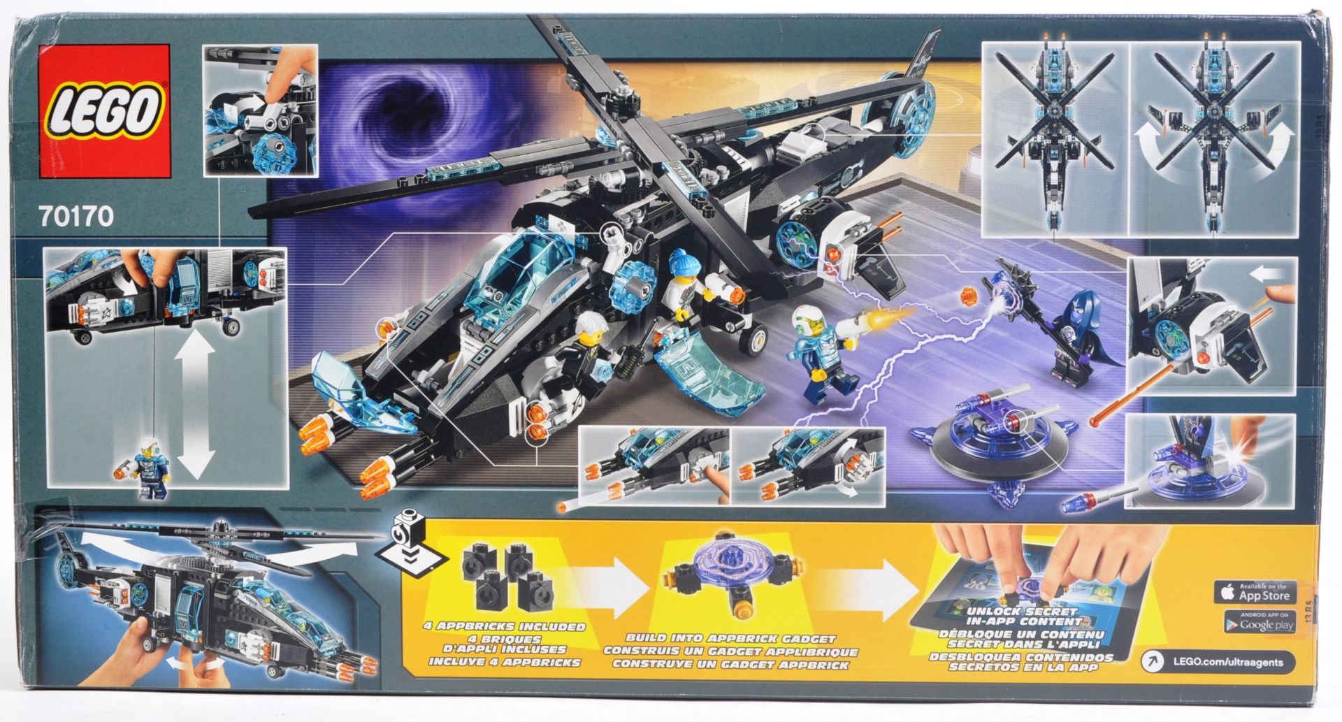 LEGO SET - ULTRA AGENTS - 70170 - ULTRA COPTER VS ANTIMATTER - Bild 2 aus 4