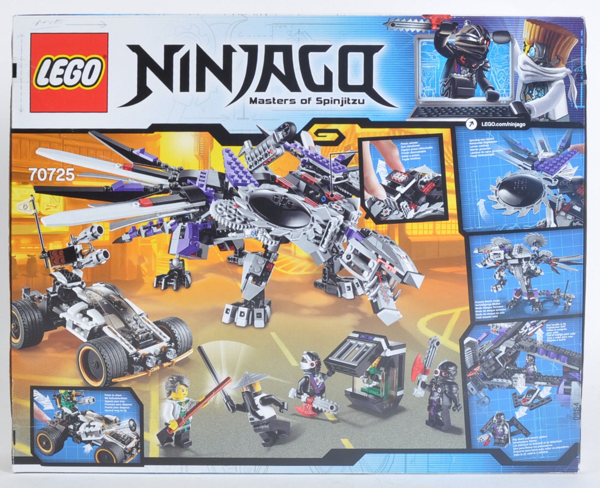 LEGO SET - LEGO NINJAGO - 70725 - NINDROID MECHDRAGON - Bild 2 aus 4