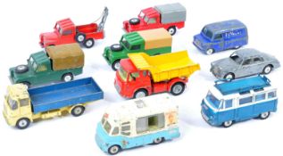 COLLECTION OF X10 VINTAGE CORGI TOYS DIECAST VEHICLES