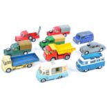 COLLECTION OF X10 VINTAGE CORGI TOYS DIECAST VEHICLES