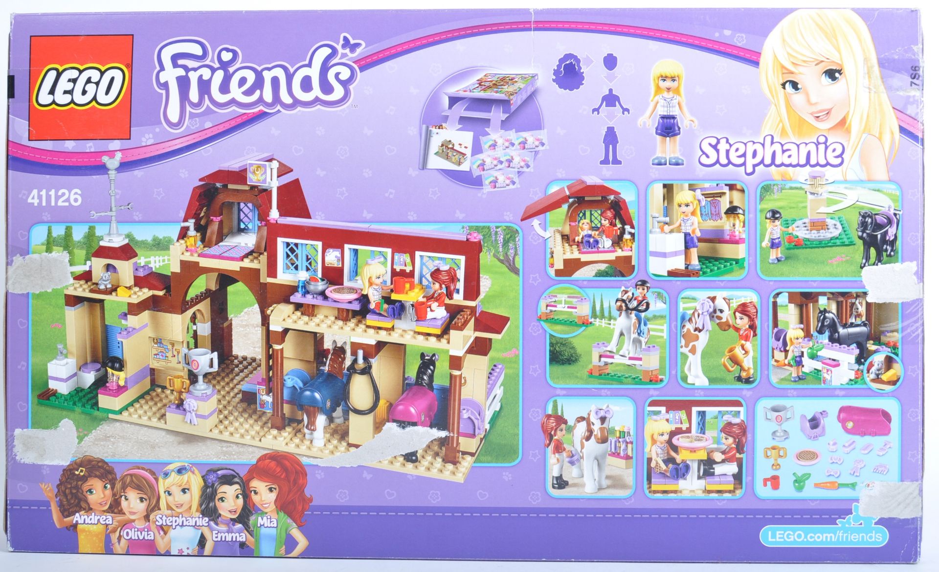 LEGO SET - LEGO FRIENDS - 41126 - HEART LAKE RIDING CLUB - Bild 2 aus 4