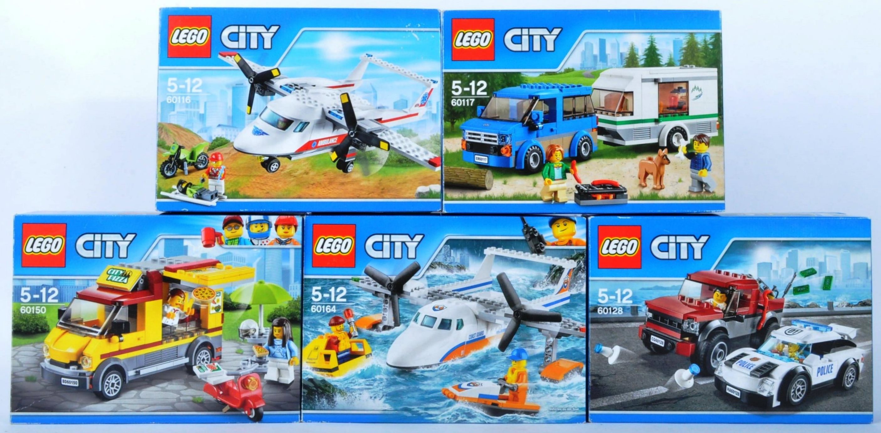 LEGO SETS - LEGO CITY - 60116 -60117 - 60128 - 60150 - 60164