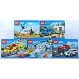 LEGO SETS - LEGO CITY - 60116 -60117 - 60128 - 60150 - 60164