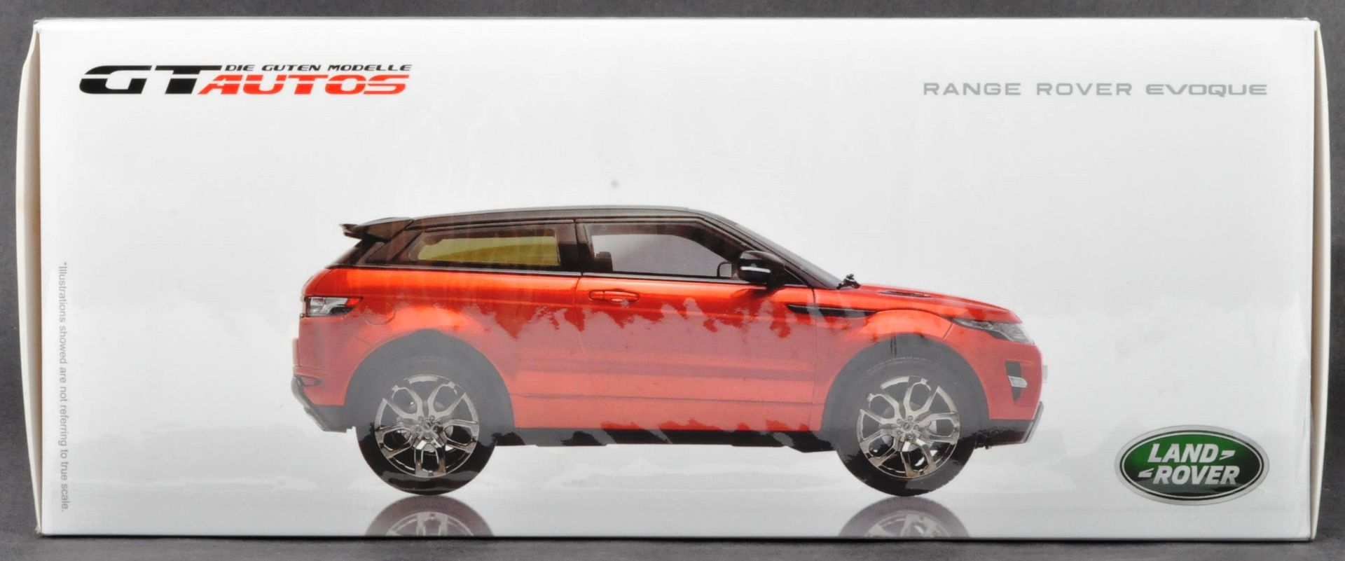 GT AUTOS 1/18 SCALE RANGE ROVER EVOKE DIECAST MODEL - Bild 3 aus 5