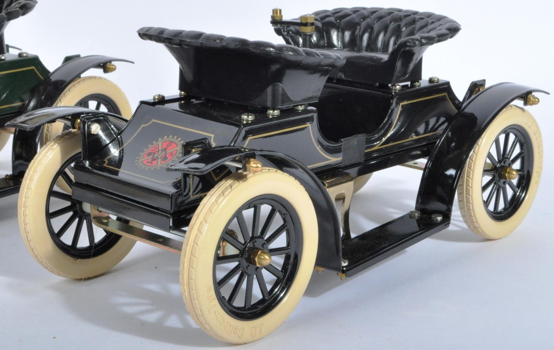 JAN BLENKEN GEORGE CARETTE LARGE SCALE PRESSED TIN MODEL CARS - Bild 4 aus 6