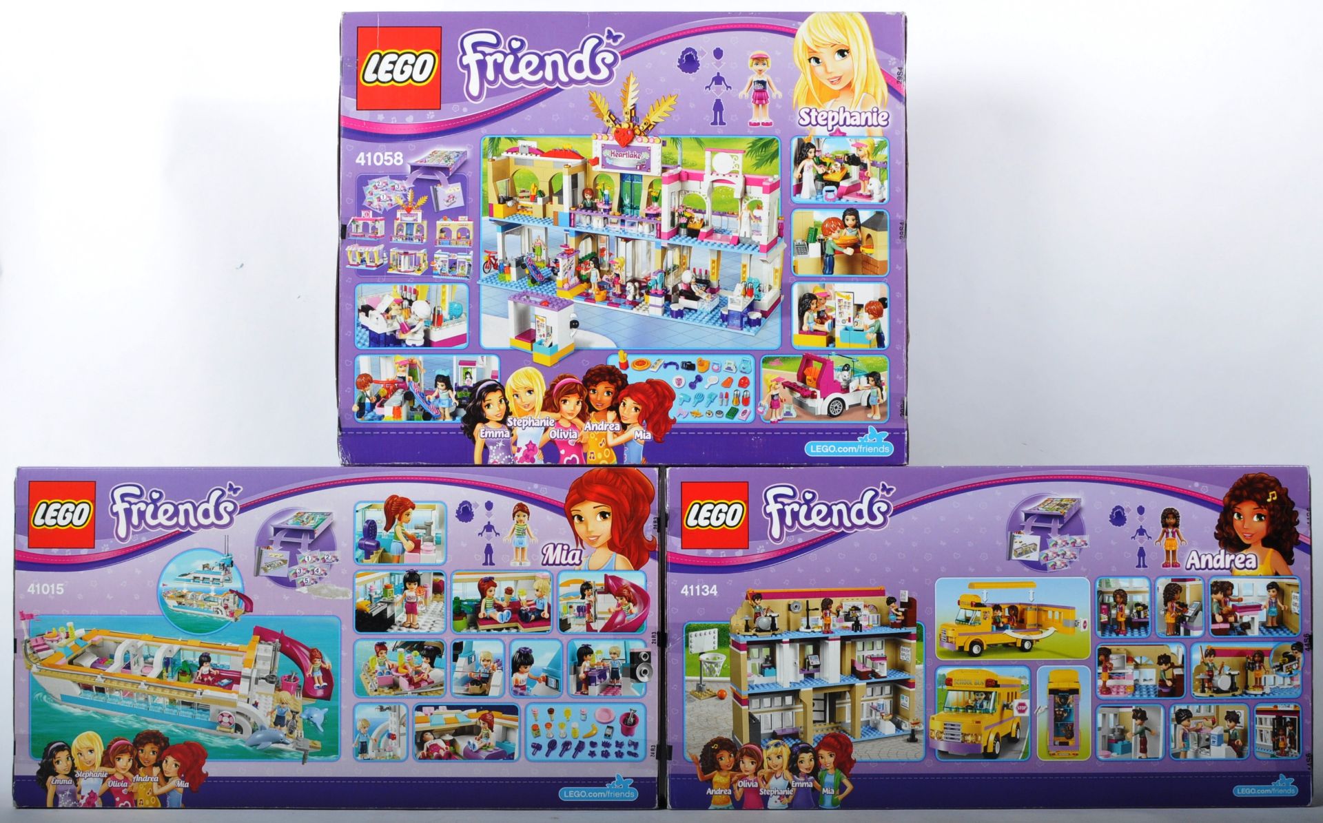 LEGO SETS - LEGO FRIENDS - 41015 / 41058 / 41134 - Bild 2 aus 5