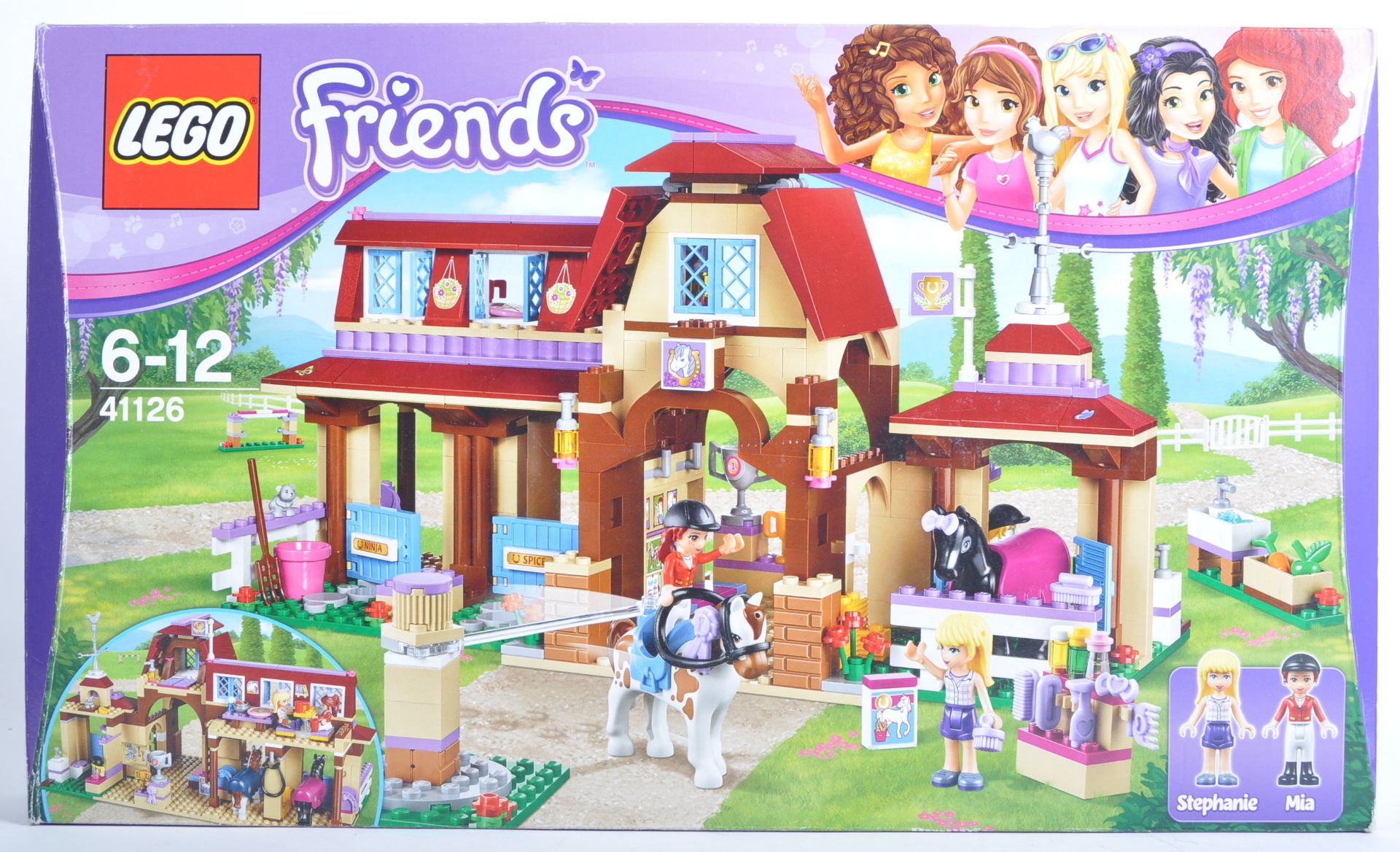 LEGO SET - LEGO FRIENDS - 41126 - HEART LAKE RIDING CLUB