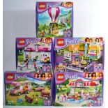 LEGO SETS - LEGO FRIENDS - COLLECTION OF X5 LEGO FRIENDS SETS