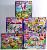 LEGO SETS - LEGO FRIENDS - COLLECTION OF X5 LEGO FRIENDS SETS