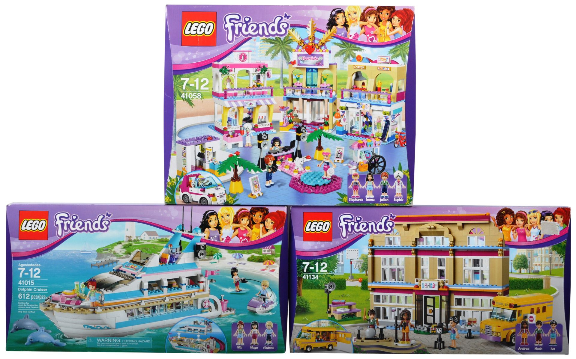 LEGO SETS - LEGO FRIENDS - 41015 / 41058 / 41134