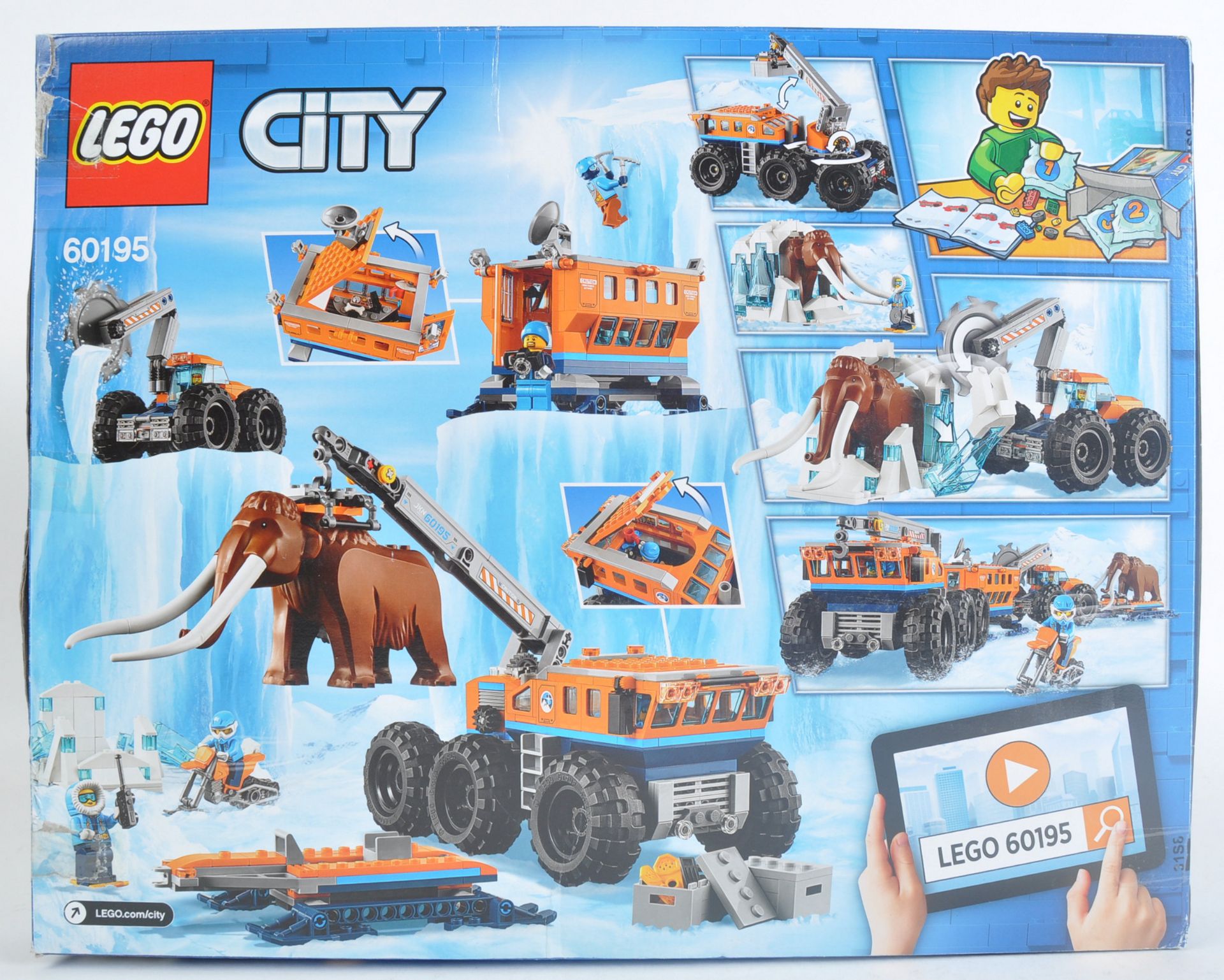 LEGO SET - LEGO CITY - 60195 - ARCTIC MOBILE EXPLORATION BASE