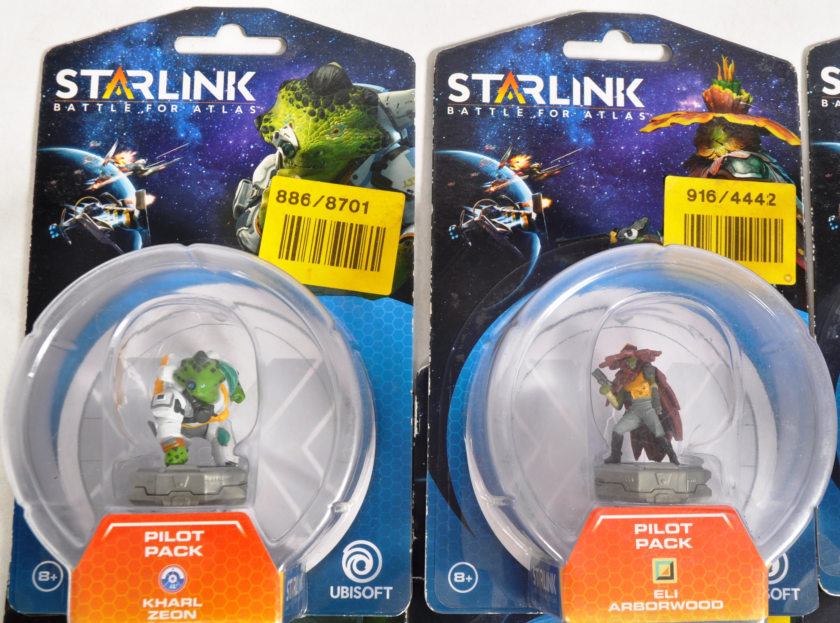 COLLECTION OF ASSORTED STAR LINK BATTLE FOR ATLAS PILOT PACK FIGURES - Image 3 of 5