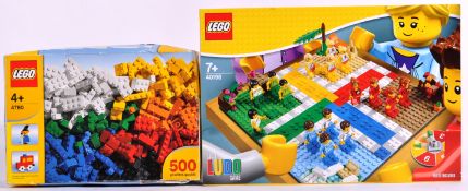 LEGO SETS - 4780 BULK SET 500 / 40198 LUDO GAME