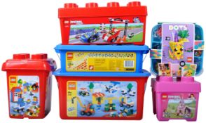 COLLECTION OF ASSORTED LEGO CREATOR BUILDING BUCKET SETS
